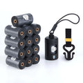 Retractable Dog Poop Bag Dispenser Kit